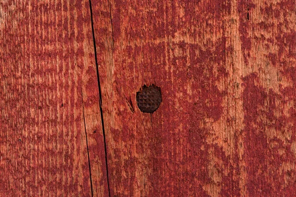 Textur Aus Holz Mit Dunkler Schälfarbe Überzogen Und Mit Rostigem — Stockfoto