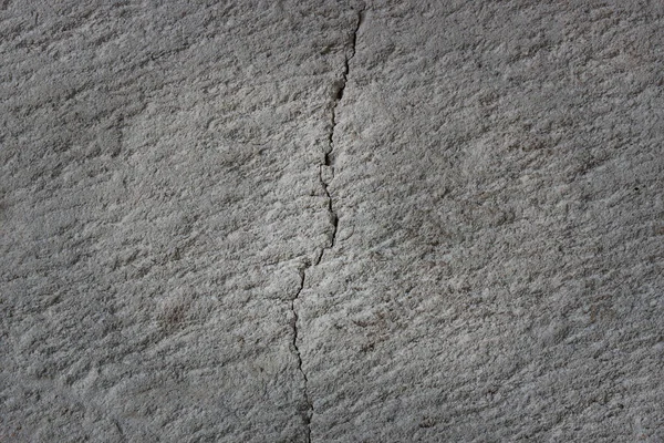 Textura Misteriosa Uma Pedra Edifício Cinza Com Uma Rachadura Fundo — Fotografia de Stock