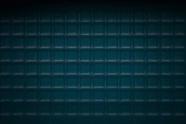 Blauwe Mysterieuze Achtergrond Met Vierkanten Patronen Close Textuur Voor Ontwerp — Stockfoto