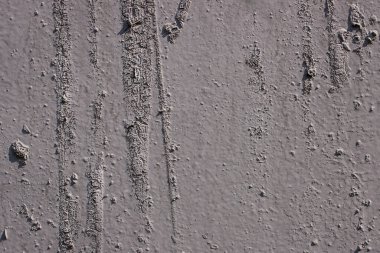 Gri boya kaplı metalin dokusu ve dizayn için desenli arkaplan