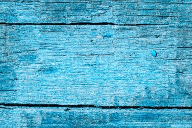 Ahşap işçiliği tasarım konsepti için parlak merkez ve koyu kenarlı mavi ahşap doku