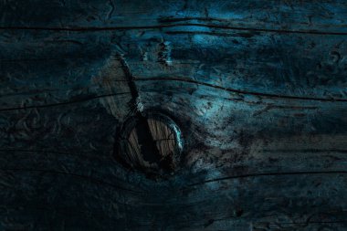 Tasarım için koyu mavi ahşap dokusu grunge arkaplanı