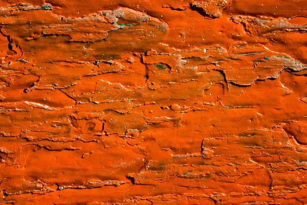 Texture Legno Arancione Brillante Senza Superficie Liscia Ricoperta Vernice Grunge — Foto Stock