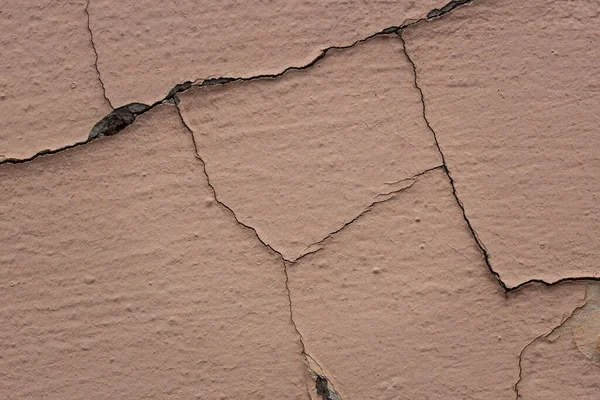 güzel desenler eski bina duvarında ince çatlaklar tasarlamak için yakın plan arka plan