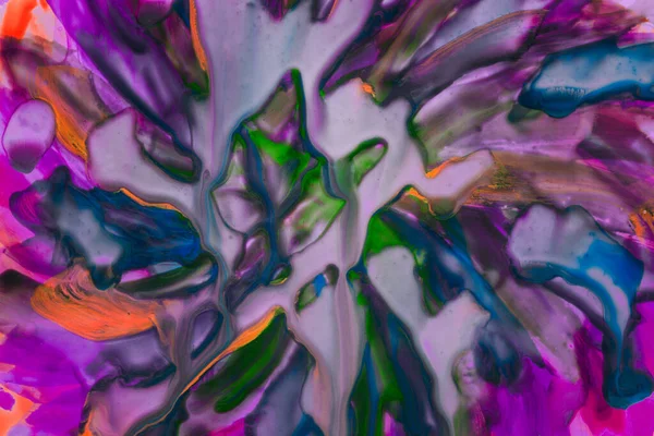 Abstração Colorida Fantástica Padrões Místicos Aquarela Bela Combinação Cores Fundo — Fotografia de Stock