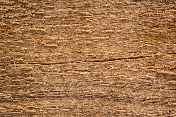 Helle Oberfläche Einer Holzplatte Mit Einem Horizontalen Dünnen Riss Nahaufnahme — Stockfoto