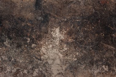 Tasarım için yanmış tuğlaların dokusu yakın plan karanlık ve aydınlık taş arkaplan