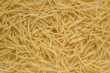 tasarım gıda konsepti için parlak ince vermicelli yakın plan dokusu