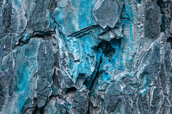 Azul Misterioso Madera Pino Textura Fantasía Fondo Para Diseño —  Fotos de Stock