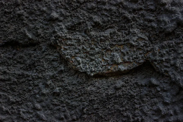 Mystérieuse Texture Gris Foncé Mastic Avec Fond Rugueux Surface Grunge — Photo