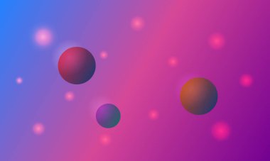 gizemli gezegenler ve parlak yıldızlar gece gökyüzünde açık alan büyüleyici manzara