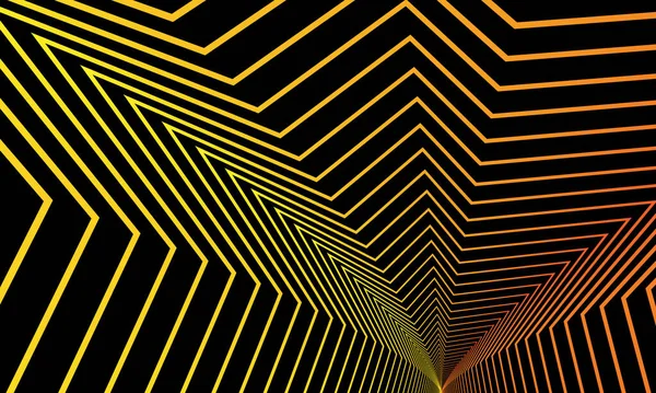 Çizgilerin oluşturduğu parlak arkaplan optik illüzyon konsepti tasarım için yaratıcı duvar kağıdı