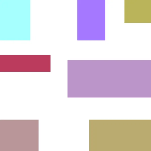 Fundo Abstrato Retângulos Multicoloridos Papel Parede Branco Para Design — Vetor de Stock