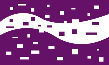 Tasarım için kare ve dikdörtgen duvar kağıdıyla soyut koyu mor arkaplan