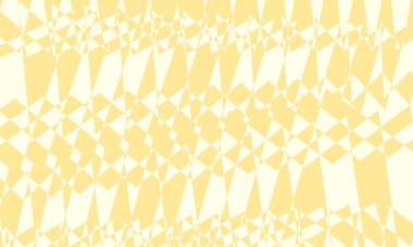 Sarı soyut tırtıklı arka plan pop sanatının tarzında