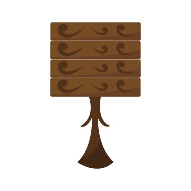  ahşap imleç vektör illüstrasyonu