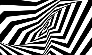 Pop sanatı tarzında siyah ve beyaz soyutlanmış arka plan, hipnotik konsept tasarlamak için duvar kağıdı yaratıcı.