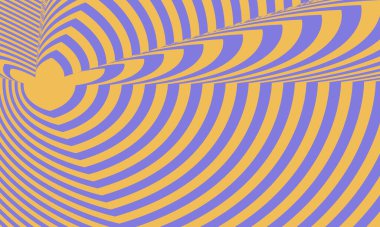 mor ve sarı soyutlanmış arka plan pop sanatı tarzında, hipnotik yaratıcı tasarım kavramına sahip duvar kağıdı 