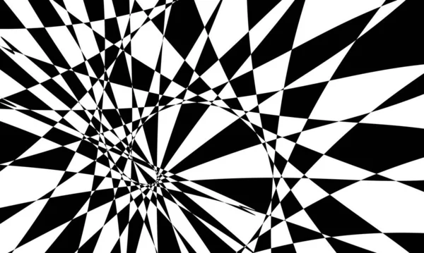 Fondo Acanalado Abstracto Blanco Negro Estilo Del Arte Pop Fondo — Vector de stock