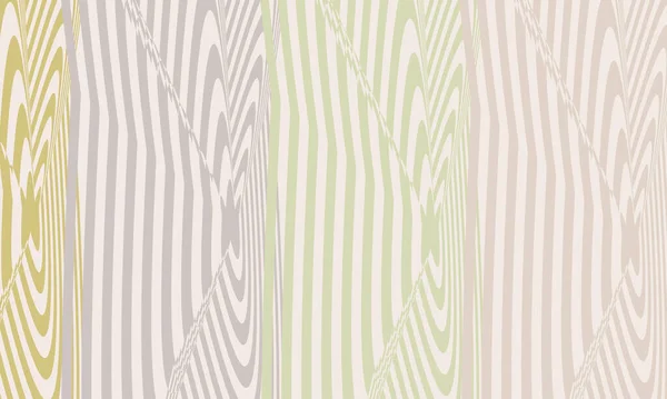 Зеленый Фиолетовый Абстрактный Ребристый Фон Стиле Поп Арта Обои Гипнотической — стоковый вектор