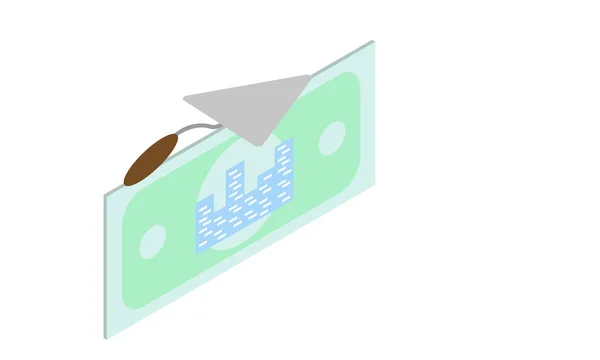 Icono Del Edificio Ciudad Isométrica Diseño Ilustración Vectores Proyecto Ley — Vector de stock