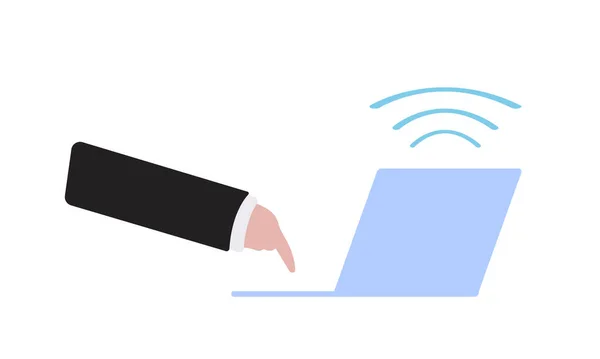 Wifi Icon Vektor Illustration — Stockvektor