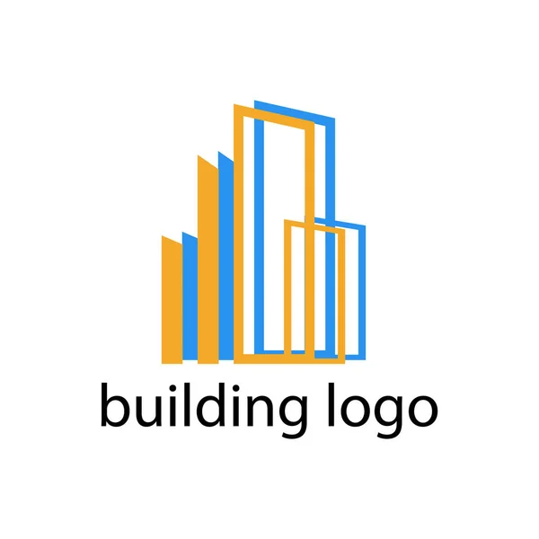 Logo Stadtentwicklung Und Wohnungsbaukonzept — Stockvektor