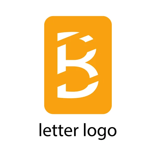Γράμμα Λογότυπο Μοντέρνο Σχεδιασμό Λευκό Φόντο — Διανυσματικό Αρχείο