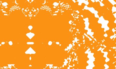 Operasyon sanatında parlak turuncu arkaplan