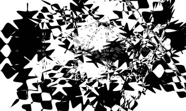 Beyaz arka plandaki mistik siyah desen Cadılar Bayramı konsepti orijinal operasyon sanatı