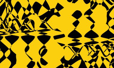 Orijinal tasarım için modern tarzda siyah turuncu duvar kağıdı