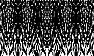 Cadılar Bayramı modern tasarımı için mistik desenler büyüleyici ve dalgalı duvar kağıtları