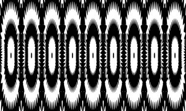 siyah soyut desenler ve optik illüzyon. Tasarım için orijinal duvar kağıdı.