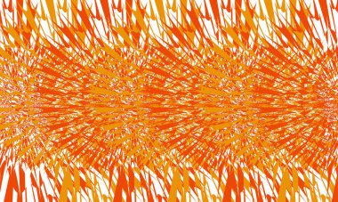 Operasyon sanatında sanatsal turuncu desenler