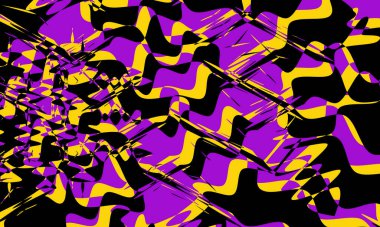 Parlak ve güzel optik sanat tarzında modaya uygun duvar kağıdı.