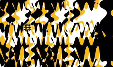 Modern tasarım için orijinal siyah ve turuncu desen parlak ve güzel.