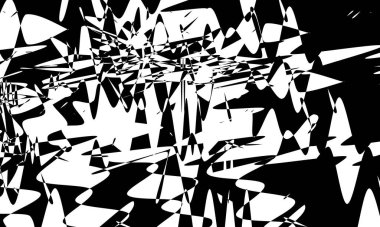 Beyaz arka planda siyah desenli güzel mistik bir duvar kağıdı.