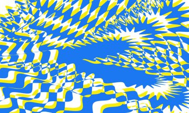 Orijinal tasarım için renkli ve parlak duvar kâğıdı