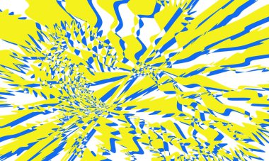 Modern tasarım için parlak sanatsal desen