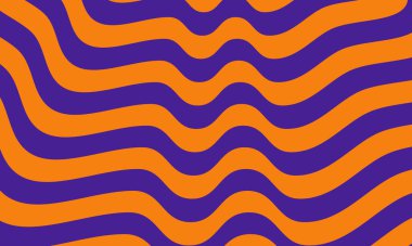 Operasyon sanatı tarzında dalgalı duvar kağıtları modern tasarım