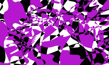 tasarım için mor siyah sanat duvar kağıdı