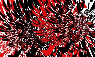 İşlem sanatı kırmızı ve siyah desenler tasarım için fantastik duvar kağıdı