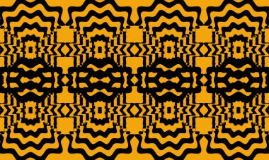 Operasyon sanatı tarzında esrarengiz siyah desenler tasarım için orijinal duvar kağıdı