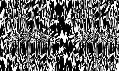 Optik illüzyonlu siyah desenli tek renkli duvar kağıdı