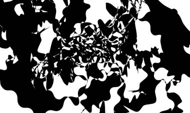 Operasyon sanatı tarzında gizemli siyah desenler Cadılar Bayramı için benzersiz desenler