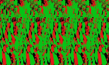 Operasyon sanatının orijinal tasarımında Cadılar Bayramı için parlak mistik duvar kâğıdı