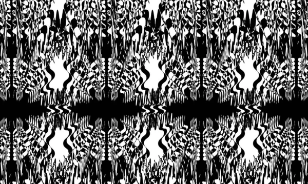 Papier Peint Monochrome Illusion Optique Hypnotisant Pour Conception Unique Art — Image vectorielle