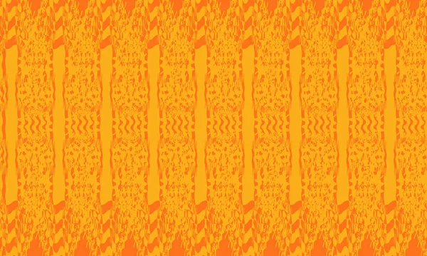 Autumn Wallpaper Adorable Orange Patterns Art Style — Stock Vector