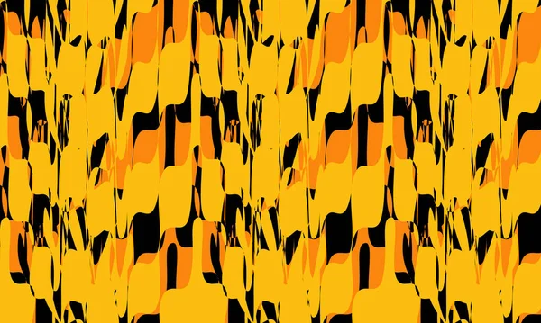 Fantástico Negro Naranja Patrones Fondo Pantalla Único Para Diseño Atmósfera — Vector de stock