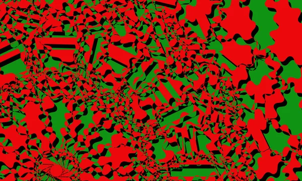 Papier Peint Rouge Vert Pour Une Belle Couverture Style Moderne — Image vectorielle